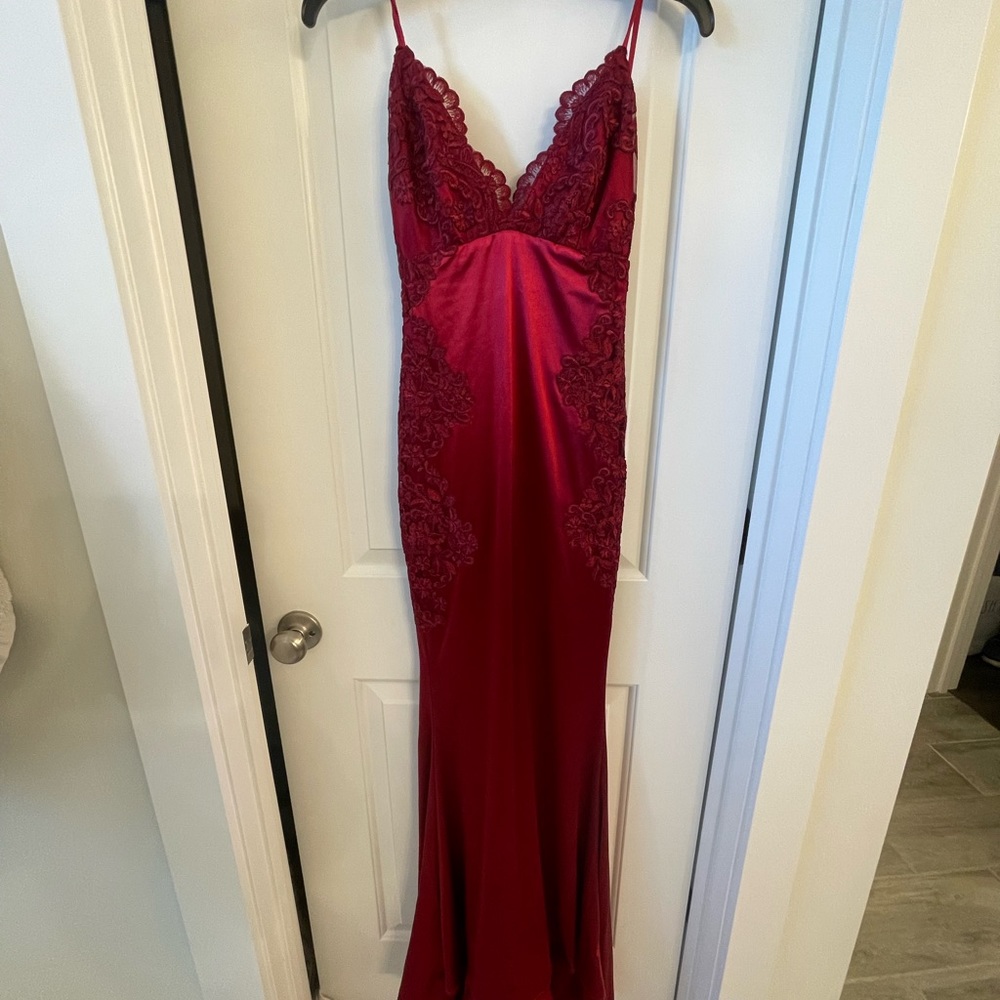 Red dress